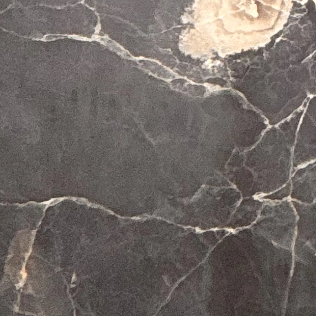 Black toned surface