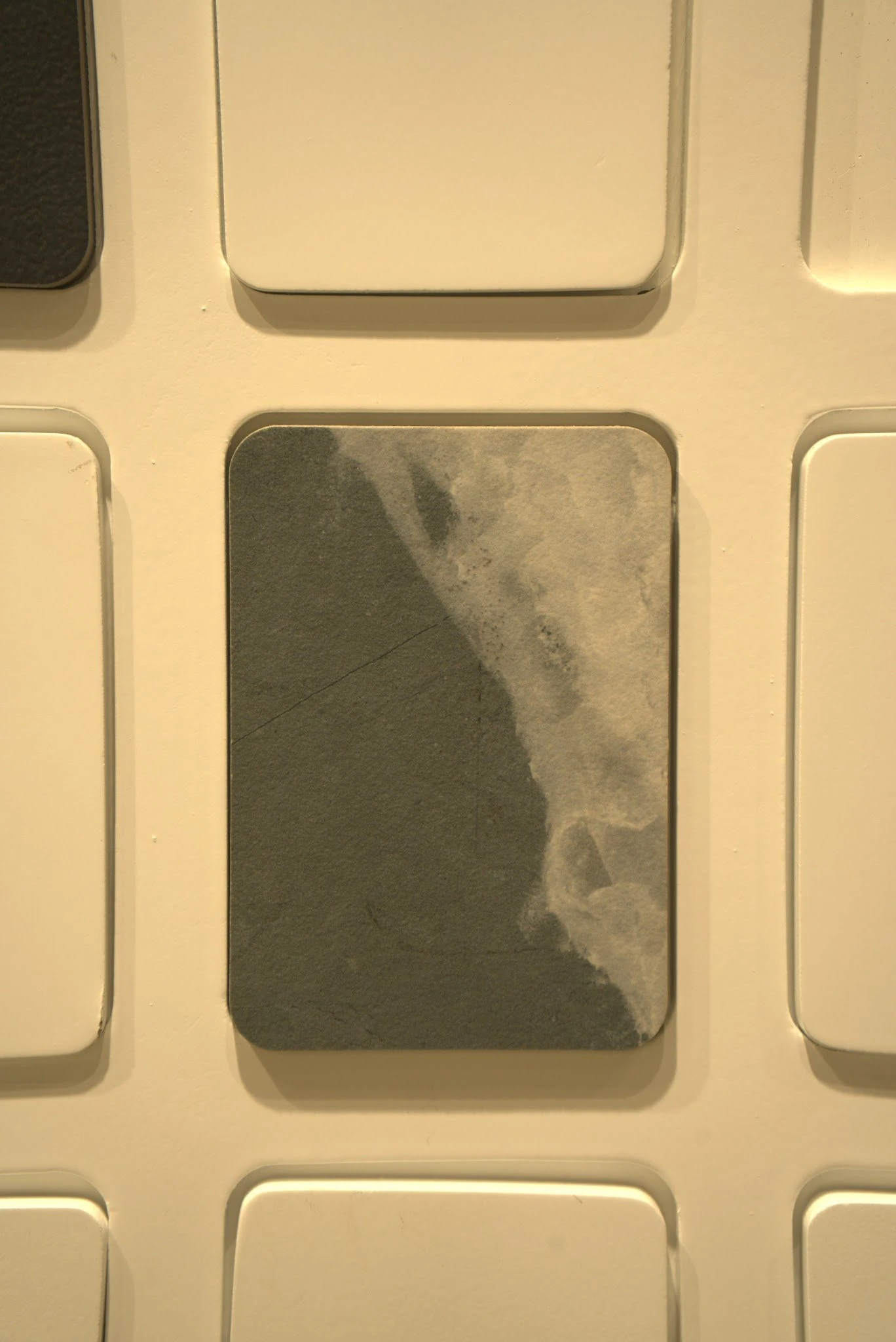 Concrete look slab