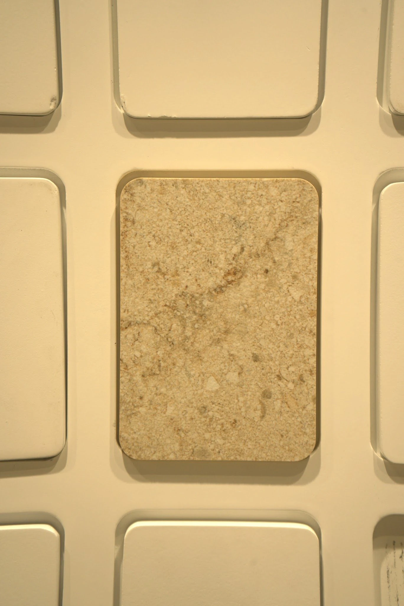 Wood-finish tile slab